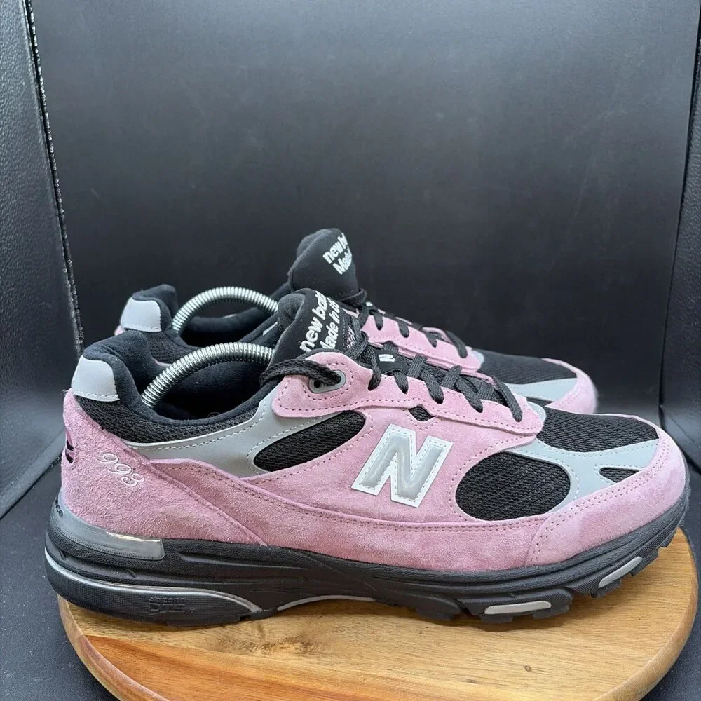New Balance 993 Pink Taffy Mens Size 11.5 Running Shoes USA Made Sneakers
